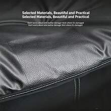 Faux Leather Fabric, Lychee Grain Texture, Suitable For Sofas And Car Seat Covers, High Quality, Durable And Stylish Vegan Leather, Perfect For Interior Decor Sewing Crafts, Interior Decor Projects | Multi-Purpose Fabric | High Quality Leather - Black Self-adhesive Leather - View 4