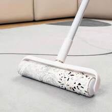 Lint Roller Refill 5 Packs, 9.45 Inch Rolls, 1.5 - Inch Inside Diameter, 300 Sheets, Pet Hair Removal, Lint, Dust, And Debris. - White - View 4