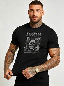 Men T-Shirts - Black - View 2