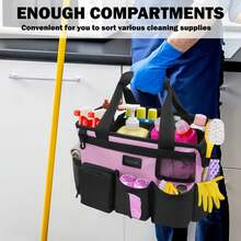 Large Capacity Outdoor Storage Bag, Camping Storage Bag, Cleaning Tool Storage Bag, Multifunctional Storage Bag With Crossbody And Hand-Carry Portability, Cleaning Tool Waist Bag, Outdoor Tool Bag, Outdoor Storage Bag, Multifunctional Storage Bag, Sports Storage Bag, Indoor Storage Bag, Home Storage Bag, Clothes Storage, Shoes Storage, Outdoor Miscellaneous Storage - Multicolor - View 2