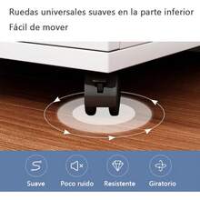 Archivero Para Oficina De Madera Con Cajón Con Cerradura - Multicolor - Ver 9