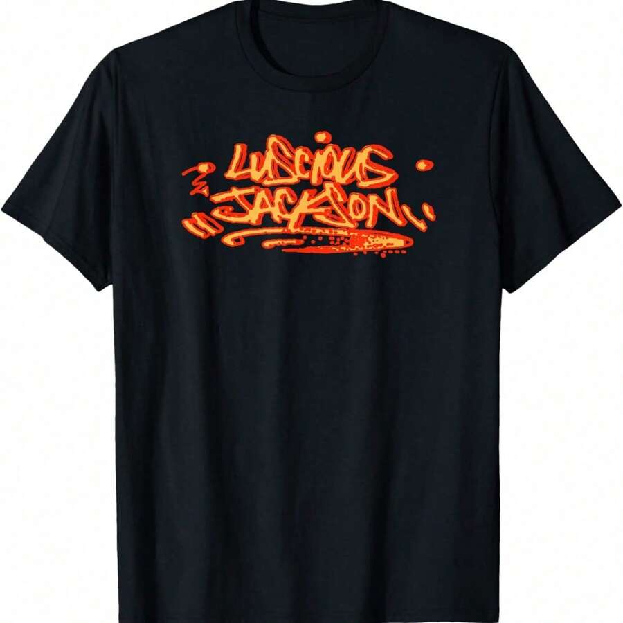 T-Shirts With Original Graffiti Design - Black22 - View 1