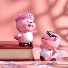 1pc Blind Box Happy Daily Life Cute Doll Figure Desktop Ornament Gift For Girls - Multicolor - View 2