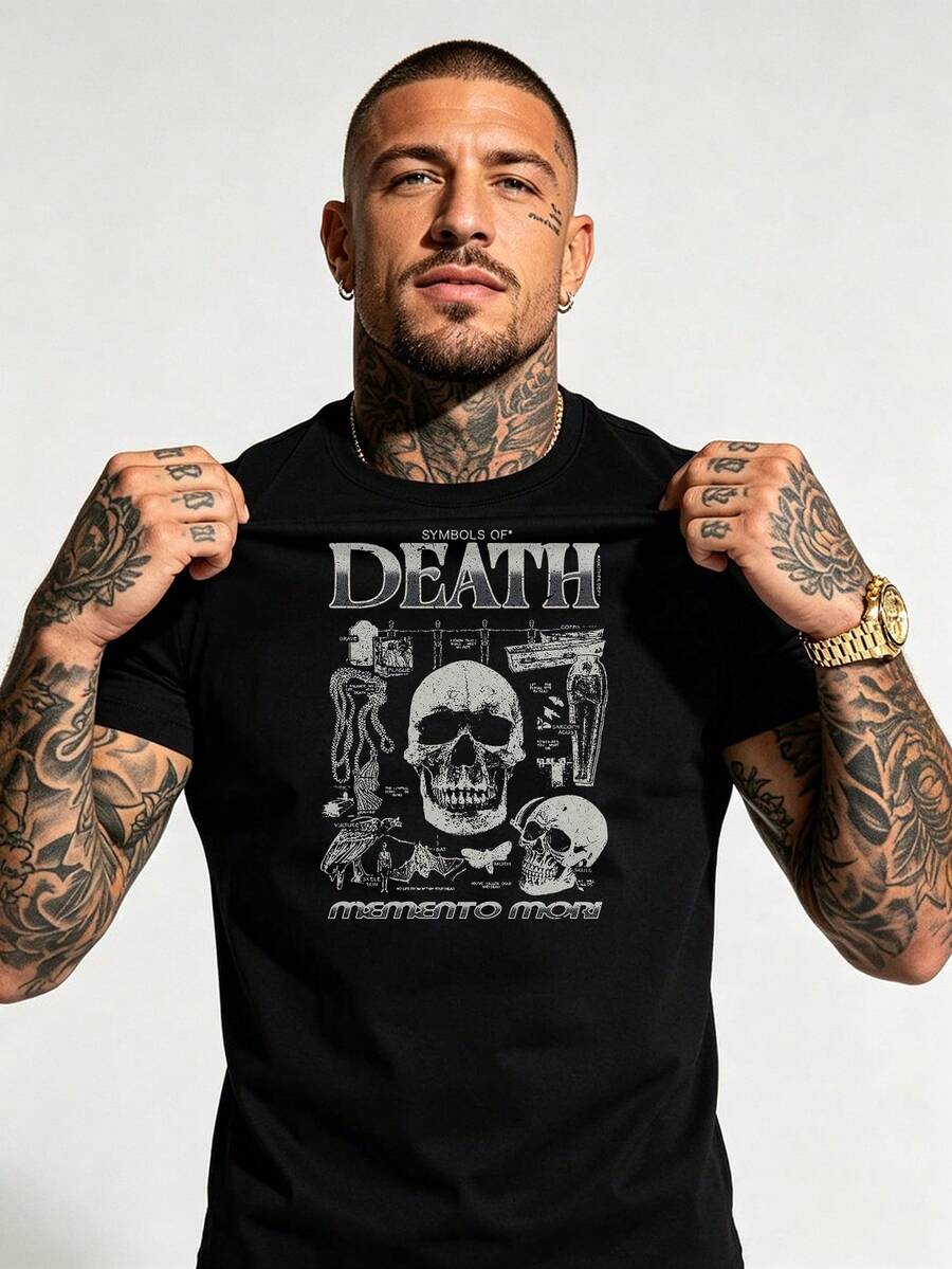 Men T-Shirts - Black - View 1