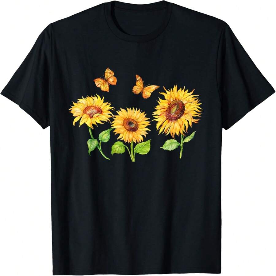 Women T-Shirts - Black - View 1