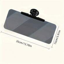 1pc Universal Car Sun Visor Extender, Anti-Glare Polarized Sun Visor, Buckle Closure, Protective, Easy Install Sun Visor Extension, Driving, Suitable For Most Vehicles - A - View 5