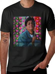 Men T-Shirts - Hitam - View 1