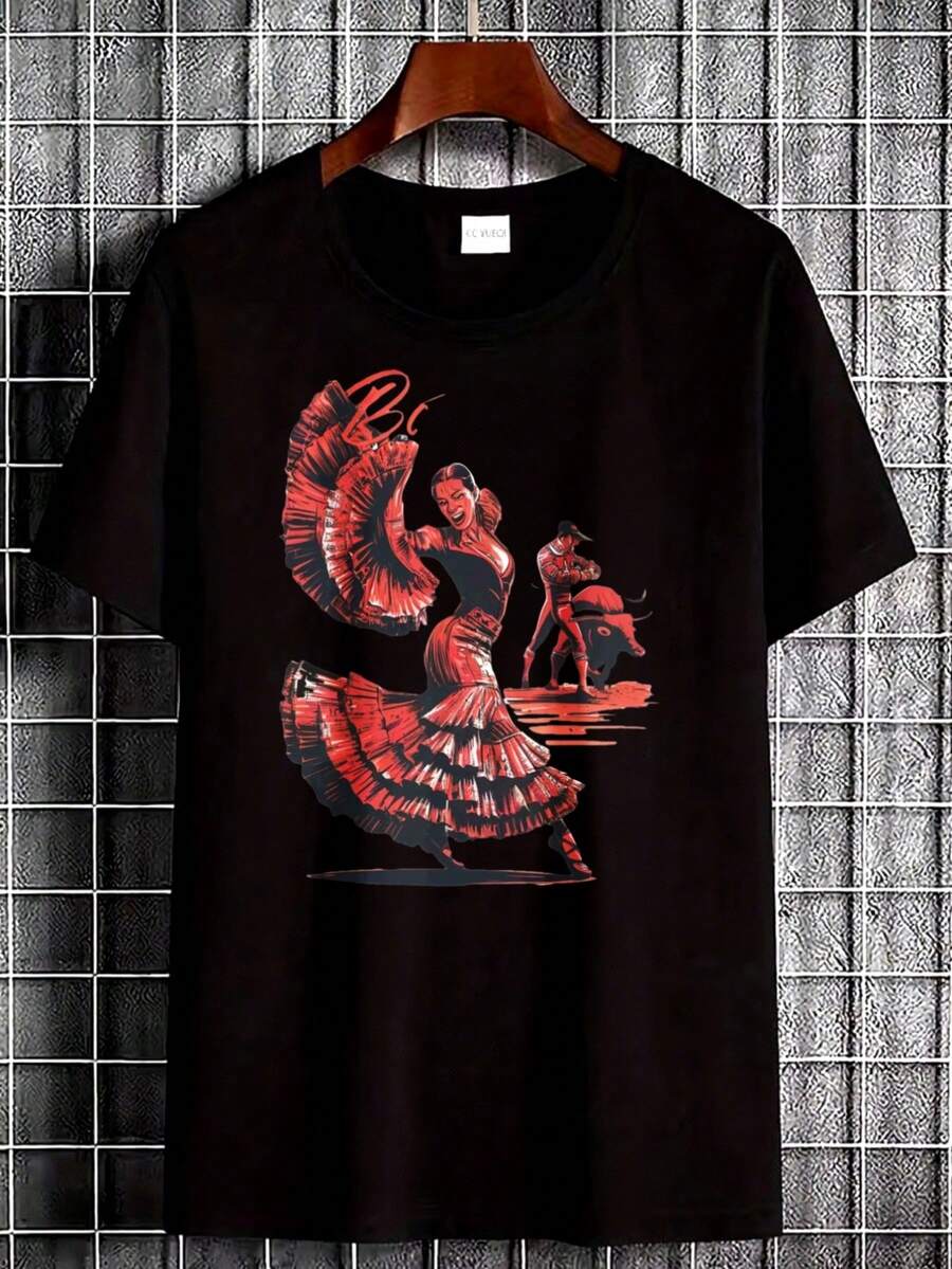 Men T-Shirts - Black - View 1
