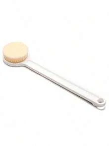 1pc Long Handle Shower Brush, Exfoliating Back Scrubber - Multicolor - View 7