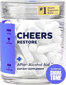 Nutricost Cheers Restore Supplement |   Contains Dihydromyricetin + L-Cysteine |   12 Servings |   Ingredients: Dihydromyricetin, L-Cysteine, Milk Thistle, Prickly Pear, B-Vitamins, Ginger - 1 - 查看 7