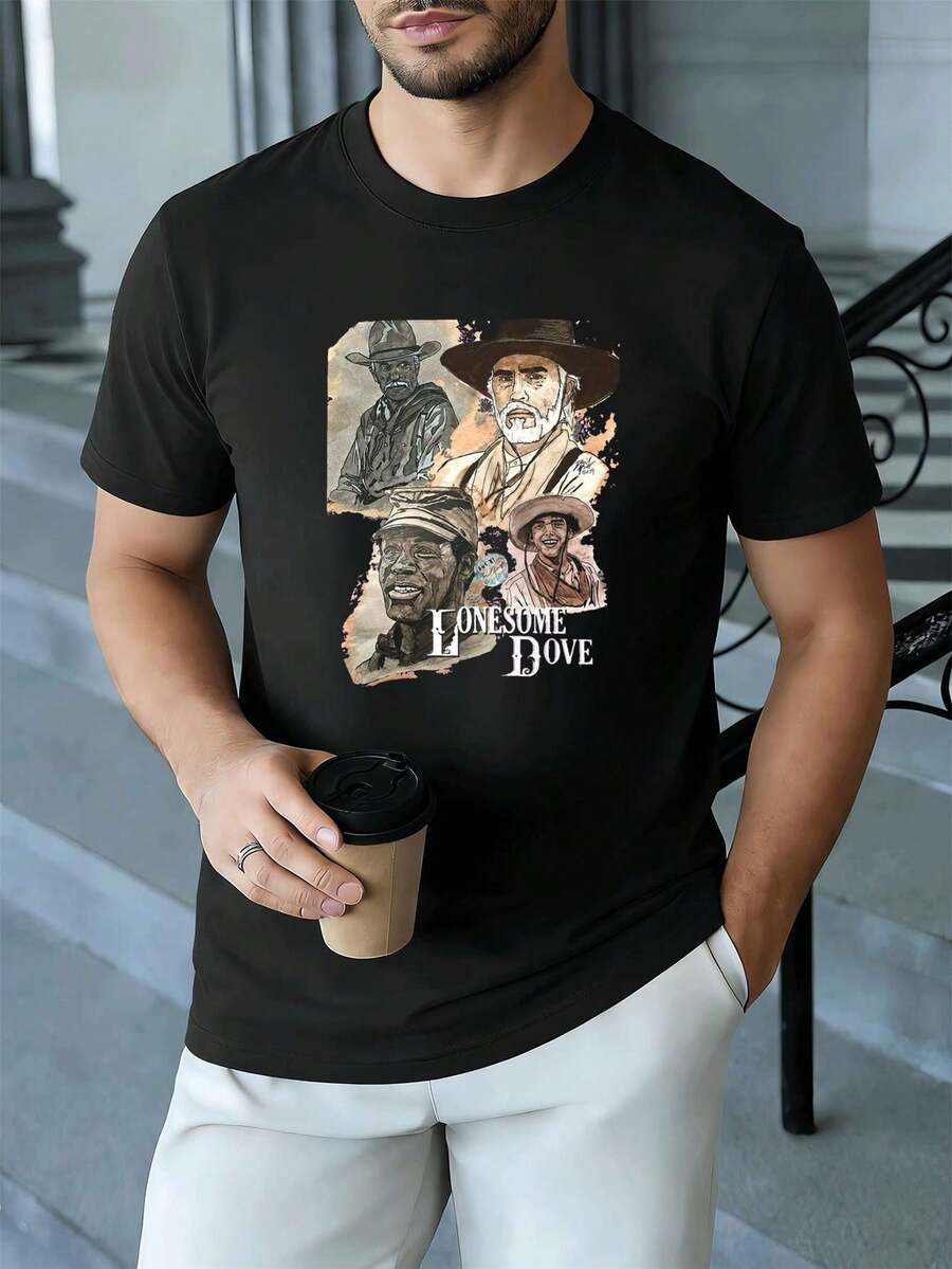 T-shirts för män - Svart - Visa 1