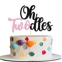 1個 Oh Two Oldes 蛋糕插牌，2歲生日蛋糕裝飾，適用於生日派對、嬰兒洗禮派對蛋糕裝飾 - 2歲生日 - 查看 11