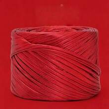 Shiny Metallic Color Plain Crochet Yarn, Premium Braided Craft Line Ribbon Rope, Multi-Color Durable Braided Yarn, Suitable For Making Handbags, Hats, Home Decor, Sewing And Knitting Projects - 1 Piece - View 21