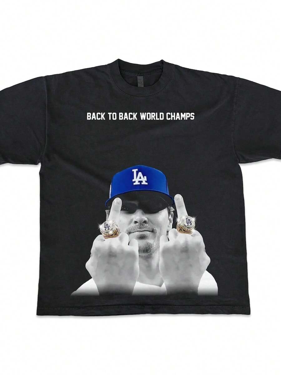 Men T-Shirts - Black - View 1