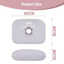 Ear Piercing Pillow For Side Sleeper With Hole For Relief Ears Pain CNH Piercing Pain Sleeping Pressure Sore, Comfortable Support Ear Guard Pillow To A Restful Sleep - Light Grey - View 6