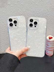 雷射全息貝殼圖案手機殼，適用於 iPhone 16 15 14 13 12 11 Pro Max 機型，時尚甜美手機殼適用於 17e 16e 16 Pro Max 15 13 XS Max 7 Plus，Apple 17 Pro Max 手機殼，手機殼，夏季，Apple 13 手機殼，Apple 17 Pro 手機殼 - 顏色 - 查看 9