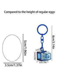 Single Bond,Fidget Keyboard Keyring,Pressing Keyring Helps Adults Relax,Improve Focus.Fun Finger-Press Key Ring,Car Key,Bag Charm Accessories,Gifts. - Multicolor - View 5