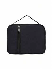 Bibel-Tasche mit Jesus-Muster, Bibel-Aufbewahrungstasche mit Jesus- & Herz-Muster, modische minimalistische Oster-Jesus-Bibel-Tasche, Handtasche mit Griff und Reißverschlusstasche, tragbare Tasche, Bibel-Tasche mit Kreuz-, Blumen- und Buchstabenmuster, Bibelschutzhülle, Bibelseitenhülle, Bibelnotiz-Zubehör, Lernzubehör, multifunktionale Alltags- und Buchschutz-Aufbewahrungstasche mit großer Kapazität, Bibel-Tasche in Standardgröße, ideale Wahl für Aufbewahrung und Organisation für Erwachsene - Schwarz - Übersicht 5