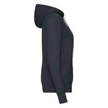 Fruit Of The Loom Classic Lady Fit Hooded Sweatshirt - Deep Navy - View 3