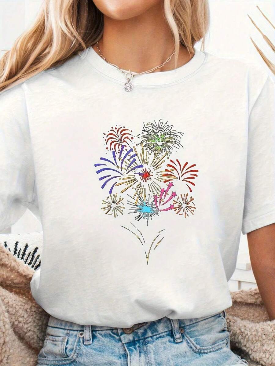 Camiseta transpirable cuello redondo - Blanco - Ver 1