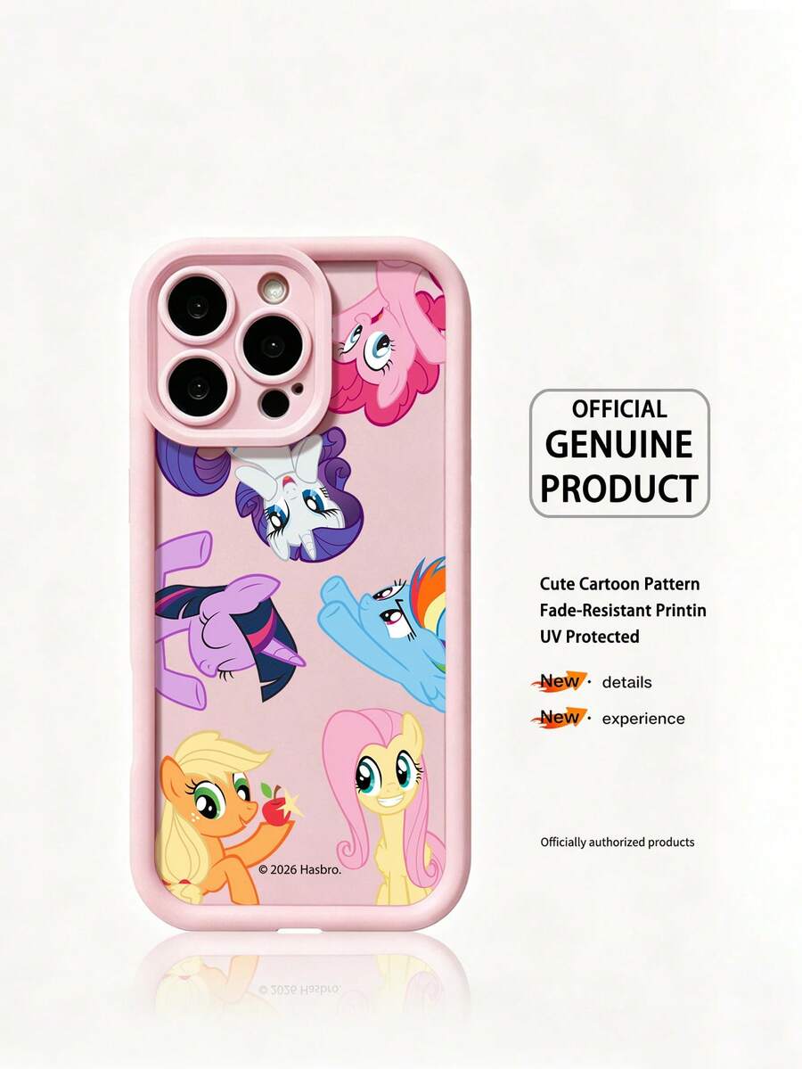 Hasbro MY LITTLE PONY 正版官方授權可愛手機殼,具備無線充電與磁吸功能。本系列手機殼輕巧、防滑且耐用,適合卡通與動漫風格,也適合夏季風格,適用於 iPhone 17/17Air/17Pro/17ProMax/11/12/13/15/16Pro/16ProMax/14Plus/15Plus/16Plus/15Pro/16ProMax/XR,適合送給家人和朋友的節日禮物 - 粉色 - 查看 1