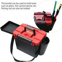 Multifunctional Fishing Bucket, Can Be Used With A Complete Fishing Box, 2026 New Model, Extra-Large Fish Bucket, Wild Fishing Bucket, Live Fish Bucket, Raft Fishing Bucket. - A - View 6