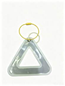 1/5pcs Multiple Colors Available Bicycle Saddle Reflective Triangle Sign, Cycling Reflective Sign, Hanging Triangle Sign - Multicolor - View 11