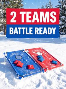 Ergonomic Bean Bag Toss Game With Lightweight Tubing Design Heavy Duty Cornhole Board For Weekend Travelers Engaging Portable Game Set Ideal For Summer Picnics And Events Outdoor Pool Toys Beach Game Yard Essentials Camping Games - Sandbag Game - View 11