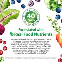 Rainbow Light Womens Multivitamin One + | 150 Caplets | Supports Cellular Energy & Antioxidant Health | Real Food Nutrients, Digestive Enzymes & Probiotics | With Vitamins C, D, And Zinc - 30 Count (Pack of 1) - 查看 6