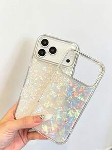 雷射全息貝殼圖案手機殼，適用於 iPhone 16 15 14 13 12 11 Pro Max 機型，時尚甜美手機殼適用於 17e 16e 16 Pro Max 15 13 XS Max 7 Plus，Apple 17 Pro Max 手機殼，手機殼，夏季，Apple 13 手機殼，Apple 17 Pro 手機殼 - 顏色 - 查看 8
