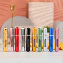 5/8ml Perfume Atomizer Portable Liquid Container For Cosmetics Traveling Mini Aluminum Spray Alcochol Empty Refillable Bottle - 8毫升霧面藍 - 查看 1