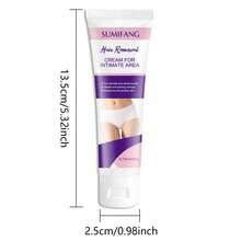 Intimate Hair Removal Cream With Green Tea Extract And Jojoba Seed Oil, Designed For Intimate And Sensitive Skin, Gentle And Soothing, No Residue, Thorough Hair Removal, Non-Irritating, Calming And Moisturizing Protection, Long-Lasting Smoothness, Home Intimate Care, Daily Hair Removal - Cream - View 4