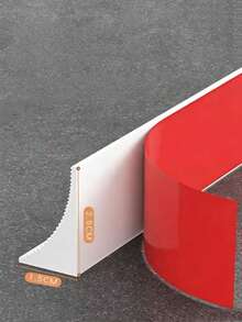 1pc Self-Adhesive Silicone Water Barrier Strip, Waterproof Seal For Kitchen Countertop And Bathroom Sink, Flexible Trimmable Anti-Mold Floor Edge Sealing Strip, Suitable For Home Damp Areas - Multicolor - View 5