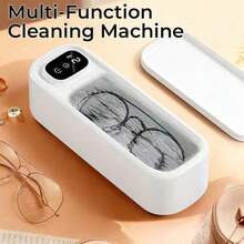New Multi-Functional Portable Rechargeable USB Cleaner | A Home Cleaning Essential | Suitable For Jewelry, Makeup Brushes, Glasses, And Other Household Items |  Suitable For Home, Travel, Dormitory Use, Ideal Choice For Family And Female Friends - White - View 5
