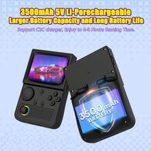 Konsol Game Genggam Retro AISLPC R36T Baru, Sistem Emuelec 3,5 Inci, 64G 18000+ Game, Mendukung Multiplayer Online Wifi 2 Pemain - View 7
