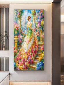 一套成人钻石画套装，动物主题钻石画，适合成人初学者，5D DIY 全圆钻点画，家居墙面装饰礼品 - 圓鑽 - 查看 3