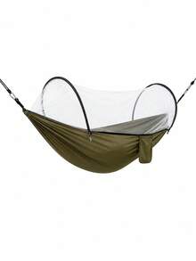 1pc/Set Hammock Automatic Quick Opening Mosquito Net Outdoor Camping Pole Hammock Swing Anti-Rollover Nylon Rocking Chair 220x100cm - Multiple Styles - View 12