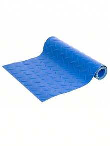 1 pieza Alfombra de escalera de piscina engrosada, alfombra protectora de escalón de escalera de piscina, antideslizante con textura, alfombra protectora de costillas anchas, adecuada para alfombra de escalera de piscina sobre el suelo - Azul - Ver 13