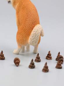 Mini Realistic Fake Poop, Fun Accessory, Suitable For Boys And Girls Party Pranks And Home Decor, Playful Poop For Landscape Decoration - one-size - View 1