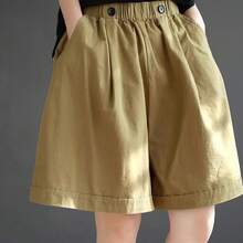 Women Shorts - Green - View 2