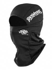Musion 1/2PCS Backwoods Graffiti Letter Print Balaclava, Breathable Mesh Full Face Mask, Hip Hop Streetwear Stretch Head Cover For Daily Men Women Outfit - Multicolor - View 8