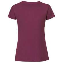 Fruit Of The Loom Womens/Ladies Fit Ringspun Premium Tshirt - Navy - View 3