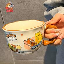 TOM AND JERRY. 正版聯名陶瓷馬克杯 情侶咖啡牛奶杯 生日禮物 - 彩色 - 查看 3