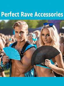 Elegant Black Vintage Bamboo Folding Fan, Vintage Chinese/Japanese Style With Tassel, Cool For Summer, Exquisite White Polka Dot Design, Lightweight And Portable, Suitable For Dance, Home Decor, Beach Vacation And Travel - Multiple Styles - View 8