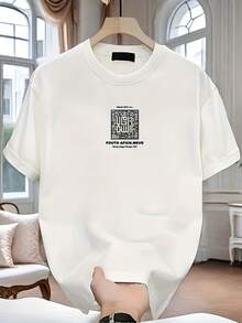 Men T-Shirts - 白色 - 查看 2