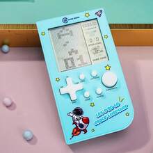 Classic Retro Handheld Game Console With Screen, Nostalgic Portable Console - Purple - View 8