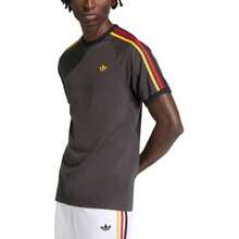 Adidas Men's Adicolor Sport Classics 3-Stripes T-Shirt - 黑色 - 查看 4