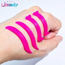 Libeauty 2+1 對睫毛提升墊，睫毛捲翹棒，矽膠睫毛護罩，美妝工具，睫毛捲翹配件，沙龍使用 - 彩色 - 查看 2