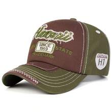 1 buah Topi Baseball Denim Cuci Bordir Huruf & Angka ALOHA STATE Pria, Topi Kasual Gaya Jalanan untuk Perjalanan Musim Semi/Gugur, Liburan Pantai - beraneka warna - View 12