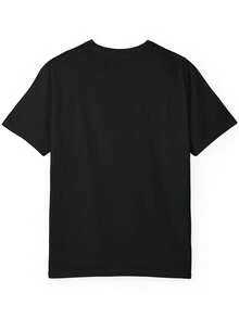 Men's Summer Casual Short-Sleeve Crew Neck Top - 黑色 - 查看 2